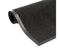 vidaXL 2x Dust Control Mats Rectangular Tufted 80x120cm Blue Front Door Rug