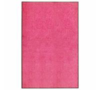 vidaXL Doormat Washable Pink Home Garden Barrier Entrance Rug for Front Door