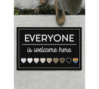 Door Mat Everyone Is Welcome Here Door Mat