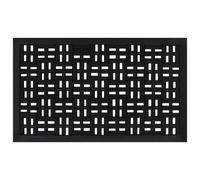 Door Mat Floor Indoor Entrance Rug Doormat Rectangular Rubber vidaXL