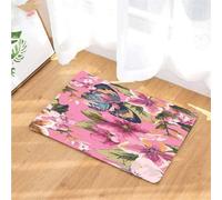 Door Mat flower pink nation and butterfly doormats