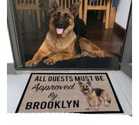 Door Mat German Shepherd M289 Custom Doormat All Over Printed