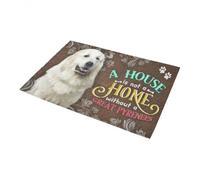 Door Mat Great Pyrenees A House Is Not A Home Doormat