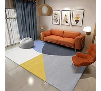 Door Mat Grey Yellow White Outdoor Rug Washable Door Mat Indoor Outdoor Thicken Doorma Non Slip Rugs Living Room Flannel Area Rugs Carpets for Living Room Bedroom Doormats 150x200cm