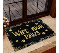 Door Mat Halloween Wipe Your Paws Funny Doormat