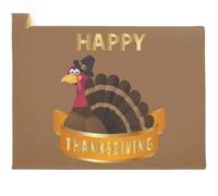 Door Mat Happy Thanksgiving Turkey Doormat