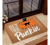 Door Mat Hey There Pumpkin Cat Doormat