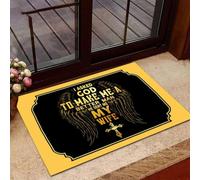 Door Mat I Asked God To Make Me A Better Man Door Mats
