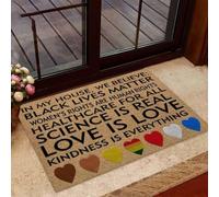 Door Mat In This House We Believe Equality Doormat