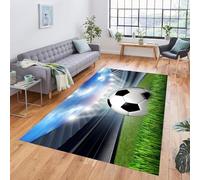 Door Mat Indoor 3D Football 160 X 230 Cm Bath Rugs Floor Rug Absorbent Carpets Floor Doormats Home Decor Funny Mat Cute Rugs For Kitchen Bathroom Indoor -756259604681