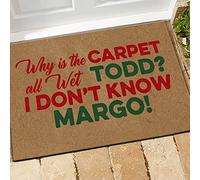 Door Mat Indoor Entrance Porch Welcome Flannel Bathmat Christmas Vacation Doormat Home Decor Why is This Carpet All Wet Todd Home Decor Housewarming Decor 23.6x15.7 Inch