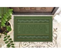 Door Mat Irish May Our Troubles Be Less Doormat