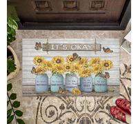 Door Mat It's Okay To Be Less Than Perfect Doormat