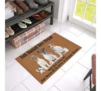 Door Mat Jack Russells Are Proof That God Loves Us Printed Doormat