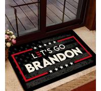 Door Mat Let's Go Brandon DoormatAnti Biden DoormatFunny Political