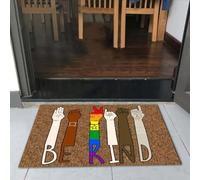 Door Mat LGBT Pride Be Kind Doormat
