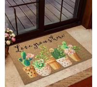 Door Mat Love Grows Here Doormat