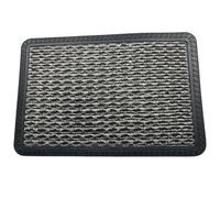 Door Mat - Low Profile 5mm Thick - Washable - Non Slip Rubber Backing - Heavy Duty - Indoor - 4 Colours - 40cm x 60cm (Anthracite)