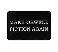 Door Mat Make Orwell Fiction Again Entrance Matting Absorbent Floor Mat Non-Slip Entrance Rug For Kitchen Outdoor Living Room 40X60CM