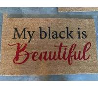 Door Mat My Black is Beautiful