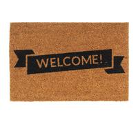 vidaXL Door Mat Floor Mat Outdoor Mat Entrance Doormat Natural Tufted Coir