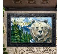 Door Mat Nature Calling Bear Doormat