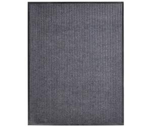 Door Mat Non-Slip PVC Grey 117x220cm Heavy-Duty Indoor Outdoor Entryway Washable