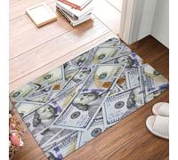 Door Mat One Hundred Dollar Bills Entrance Mats 40X60CM