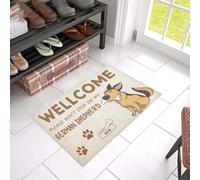 Door Mat Please Don’t Step On My German Shepherd Printed Doormat