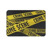 Door Mat Police Thin Blue Line Crime Scene Tape Do Not For 40X60CM | Floor Mat Durable Entrance Rug For Living Room
