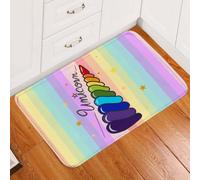 Door Mat Rainbow Unihorn Door Mat