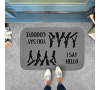 Door Mat Say Hello Say Goodbye Doormat