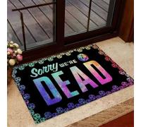 Door Mat Sorry We're Dead D&D Doormat