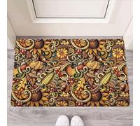 Door Mat Sunflower Psychedelic Door Mat