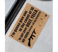 Door Mat Veteran Im Gonna Give You To The Count Of 10 To Get Your Ugly Doormat
