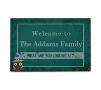 Door Mat What are you looking at Custom Welcome Doormat