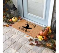 Door Mat What Up Witches