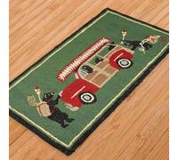 Door Mat Woody Wagon Bear Doormat