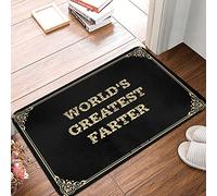 Door Mat World's Greatest Farter/Throw Washable Room Decorations