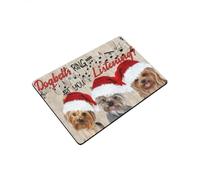Door Mat Yorkshire Dogbells Ring Are You Listening Doormat