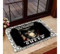 Door Mat Your First Mistake Was Thinking I Was One Of The Sheep Doormat For Veteran