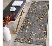 Door Mats Dirt Trapper，Non Slip Hallway Carpet Runner，Kitchen Runner Rug，Rubber Backed Very Long Hallway Hall Runner Narrow Rugs，for Living Room/Kitchen/Hallway/Bedroom/Corridor - Abstractive