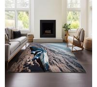 Door Mats Elite Dangerous Household Dust-absorbing Dirt-resistant Foot Rug Entrance Door Entrance Carpet Porch Mats Foot Mats Outside (ED 02,100x150cm)