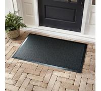 Door Mats Hallway Runners Non Slip Outdoor Indoor-Kitchen Floor Mats Rubber Back Dirt Trapper Anthracite 40X60 Cm
