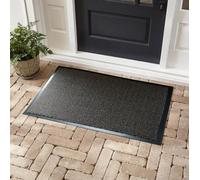 Door Mats Hallway Runners Non Slip Outdoor Indoor-Kitchen Floor Mats Rubber Back Dirt Trapper Brown 90X120 Cm