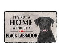 Door Mats Indoor Black Dog It's Not A Home Without A Black Labrador Design Doormat Home Decor House Warming Gifts New Home Decor