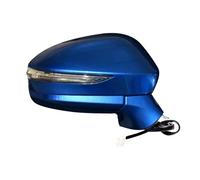 Door Mirror Assembly For Toyota For Crown 2015-2018 Car Side Rearview Mirror Assembly Auto Fold Turn Signal Heating Reverse Assy Door Wing Mirror(8 Wire Right c)