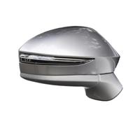 Door Mirror Assembly For Toyota For Crown 2015-2018 Rearview Mirror Assembly Side Auto Fold Turn Signal Heating Reverse Assy Door Wing Mirror(8 pin Right f)