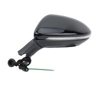 Door Mirror Assembly For VW For Golf 7 For MK7 2012-2020 9 Pins Reaview Mirror Assembly Black Power Folding Side Car Accessories Door Wing Mirror(1pc left Black)