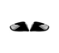Door Mirror Caps For Noah R80 2014-2021 Rearview Mirror Shell Modification(Piano black A)